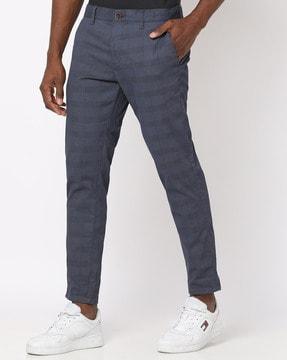 checked-flat-front-chinos