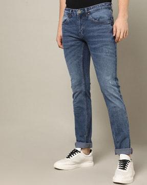 lightly-washed-skinny-fit-distressed-jeans