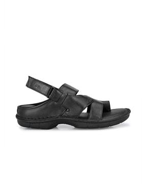 Slip-on Sandals with Velcro Fastening