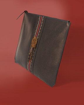 hand-bag-with-metal-accent