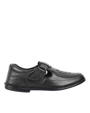 Men Genuine Leather Shoe-Style Sandals