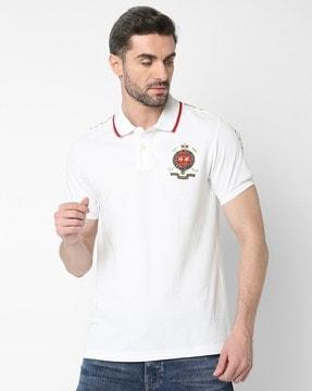 short-sleeved-cotton-polo-t-shirt