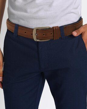 self-design-belt-with-metallic-buckle