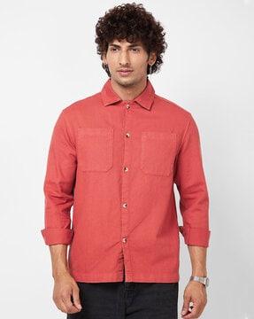 full-sleeve-shirt-with-patch-pockets