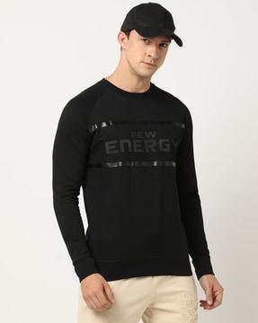 Printed Regular Fit Sweatshirt
