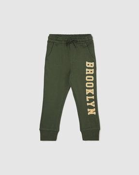 typographic-print-joggers-with-drawstrings
