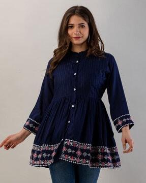 embroidered-tunic-with-flared-sleeves