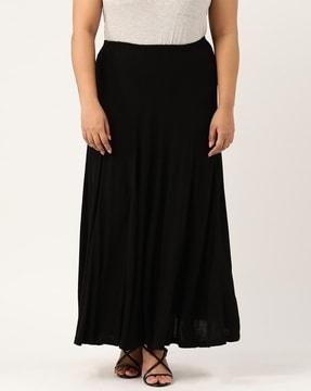 flared-skirt-with-elasticated-waistband