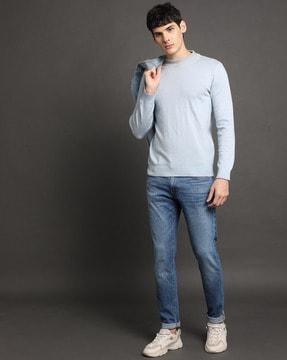 redloop-512-lightly-washed-slim-tapered-fit-jeans