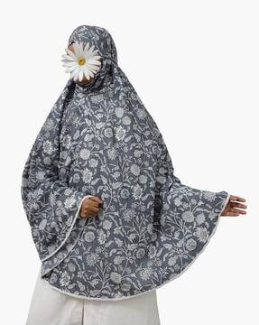 Floral Pattern Hijab Scarf
