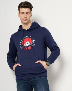 graphic-print-hooded-sweatshirt