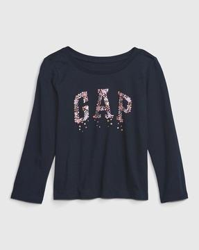 girls-printed-relaxed-fit-round-neck-t-shirt