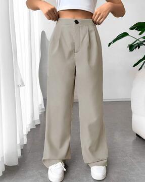 women-relaxed-fit-pleated-front-trousers