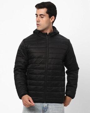 men-regular-fit-hooded-bomber-jacket