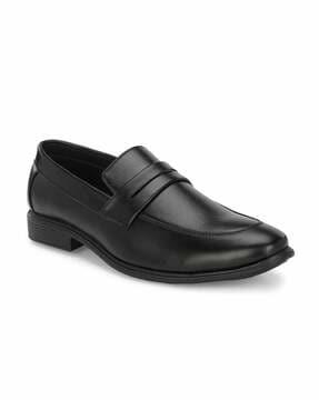 Men Round-Toe Penny Loafers