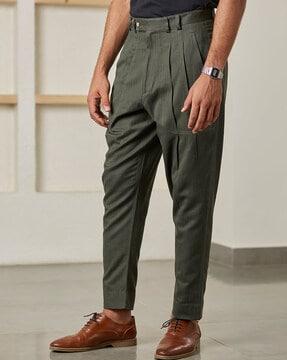 relaxed-fit-flat-front-trousers