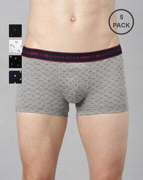 men-pack-of-5-printed-assorted-briefs-with-elasticated-waistband