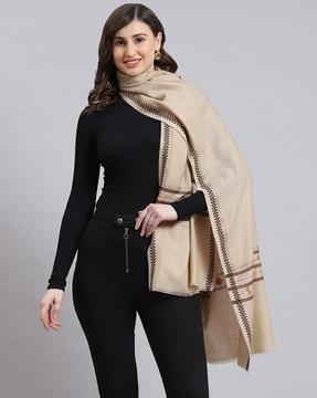 women-shawl-with-fringed-hem