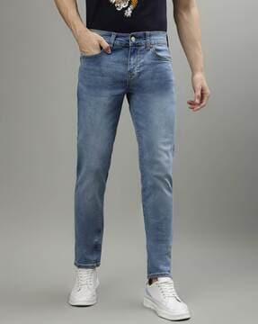 men-lightly-washed-slim-jeans