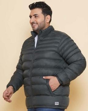 men-zip-front-regular-fit-puffer-jacket