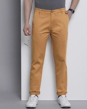 men-slim-fit-flat-front-trousers