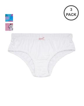 Women Pack of 3 Printed Hipster Panties