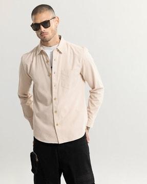 zilch-regular-fit-shirt-with-patch-pocket