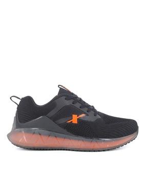 Men Knitted Running Shoes with Lace Fastening