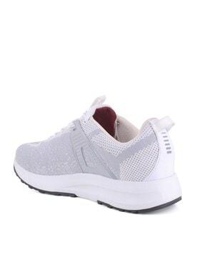 Men Knitted Running Shoes with Lace Fastening
