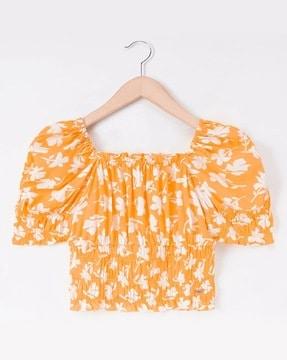 Girls Sustainable Printed Top