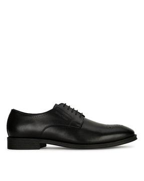 Men Round-Toe Formal Lace-Up Shoes