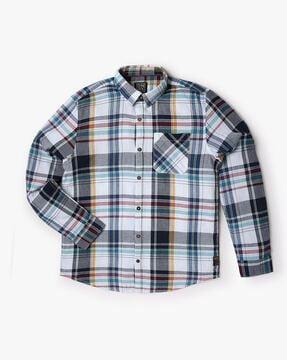 boys-checked-relaxed-fit-shirt
