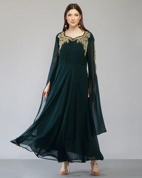 Women Embellished Gown Dress Gown Dress