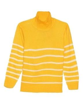 girls-striped-sweater-dress
