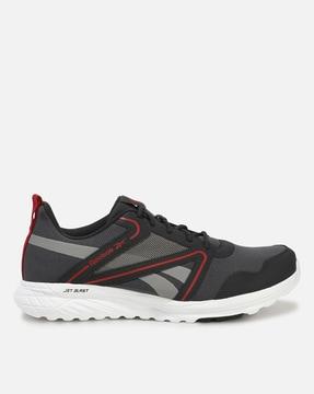 Men Low-Top Lace-Up Running Shoes