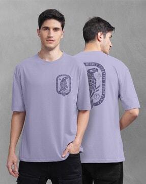 Men Graphic Print Oversized Fit T-Shirt