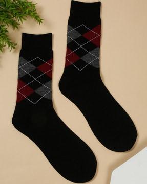 Pack of 3 Men Mid-Calf Length Socks