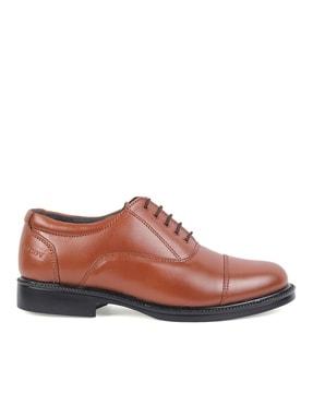 Formal Lace-Up Shoes with Genuine leather upper