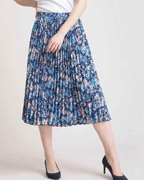 Women Floral A-line Skirt