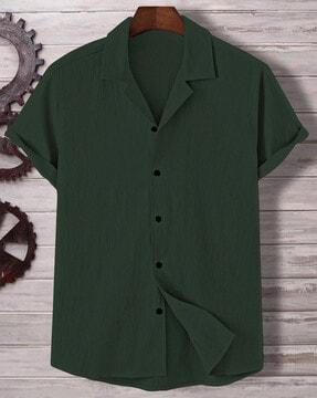 men-regular-fit-shirt-with-notch-lapel