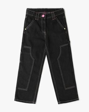 Girls Straight Fit Jeans