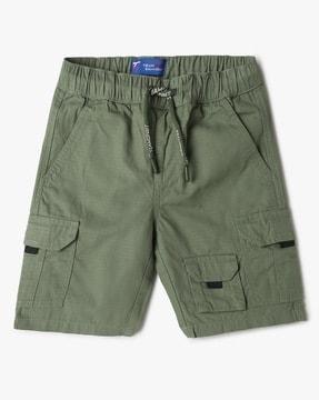 Boys Regular Fit Cargo Shorts