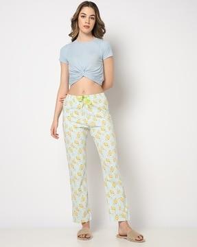 Women Printed Relaxed Fit Pyjama