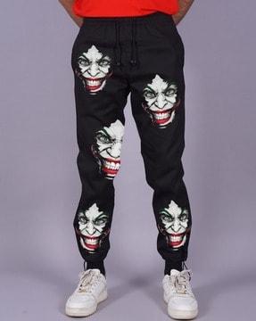 men-joker-print-adjustable-cargo-pants
