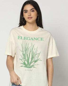 women-printed-oversized-fit-crew-neck-t-shirt