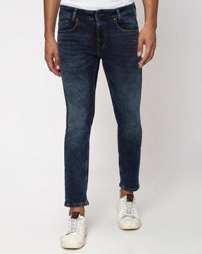 men-ankle-length-mid-wash-slim-fit-jeans