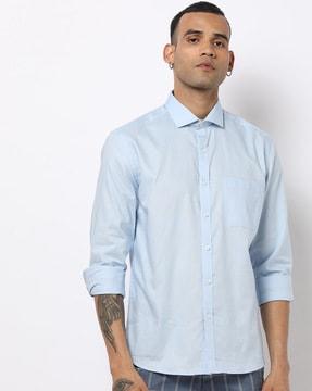 Oxford Regular Fit Shirt with Patch Pocket