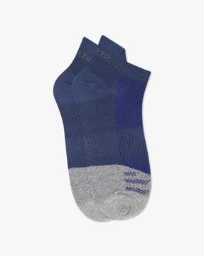 Colourblock Ankle-Length Socks