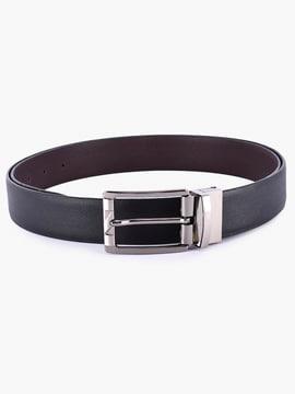 Classic Reversible Belt with Textured Detail
