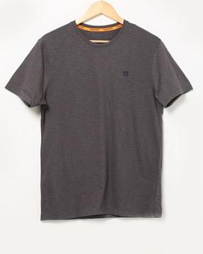 Slub Knit Crew-Neck T-shirt